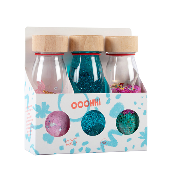 Botellas sensoriales fantasía Pack 3