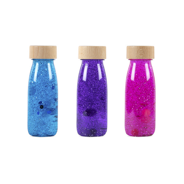 Botella sensorial flotante 2 Pack 3