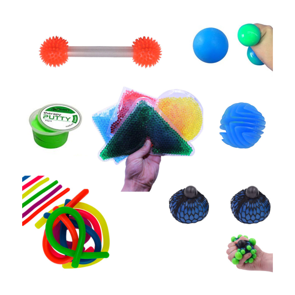 Elementos táctiles y visuales. Kit 13 u.