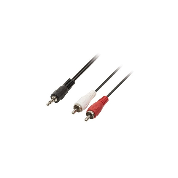 Cable audio Minijack a 2xRCA