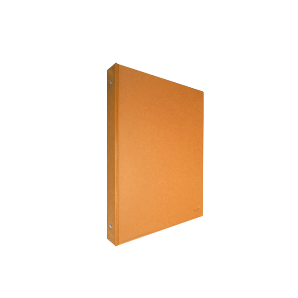 Carp. plást. Saro f° 4 anillas 25 mm Naranja