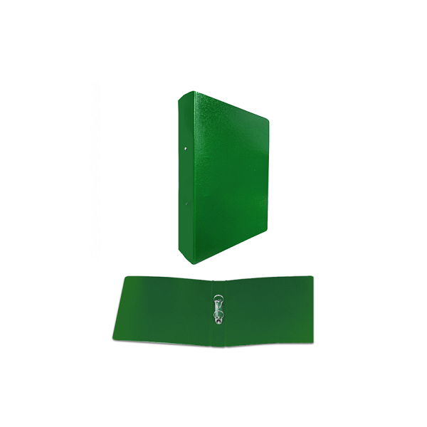 Carpeta cartón 2 anillas 40 mm Verde