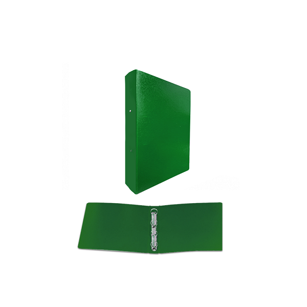 Carpeta cartón 4 anillas 40 mm Verde