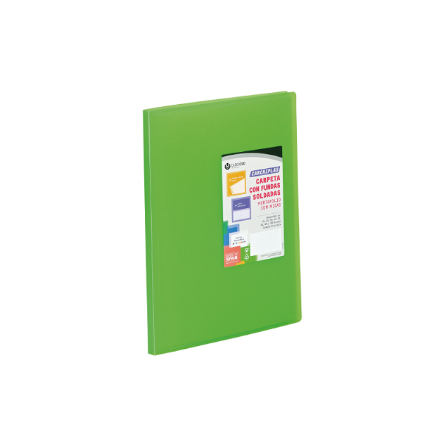 Carpeta multif. Carchidea 30 h. Verde trasl.