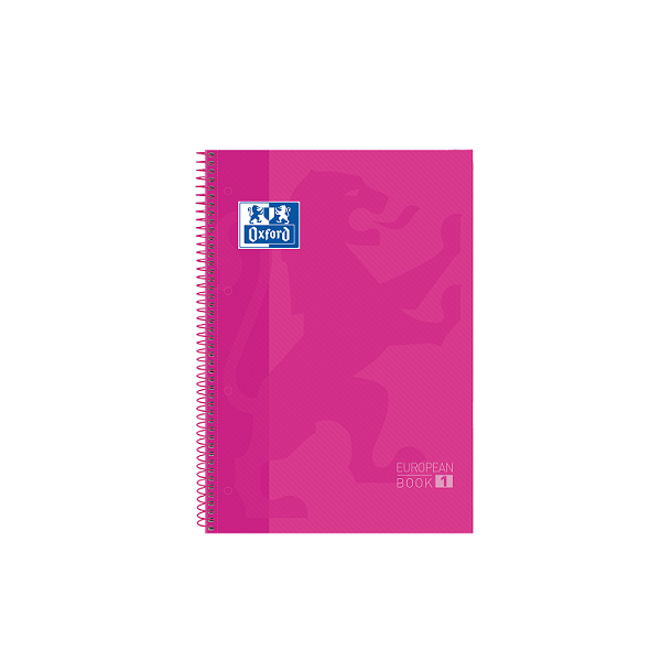 Cuaderno Oxford microperforado 80 h. Fucsia