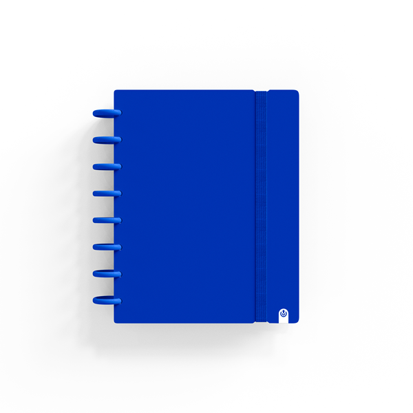 Cuaderno Ingeniox A5 100 h. cuad. Azul Intense