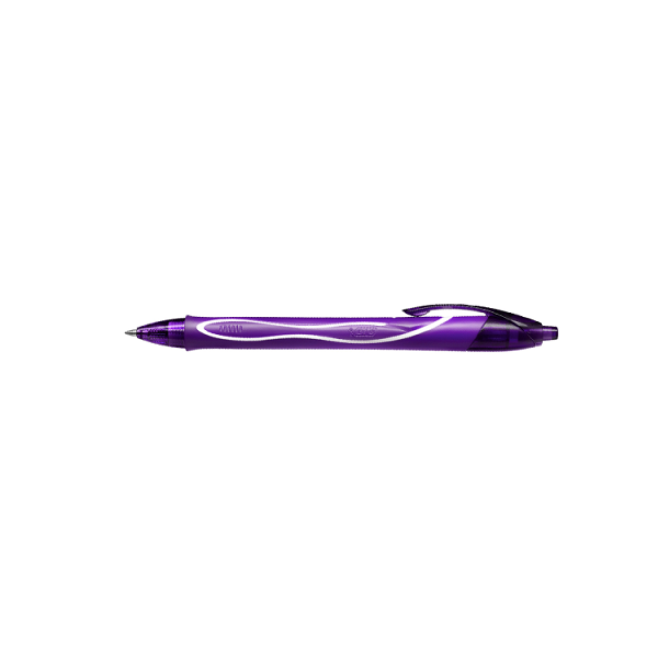 Bolígrafo Bic Gel-ocity Quick Dry Morado