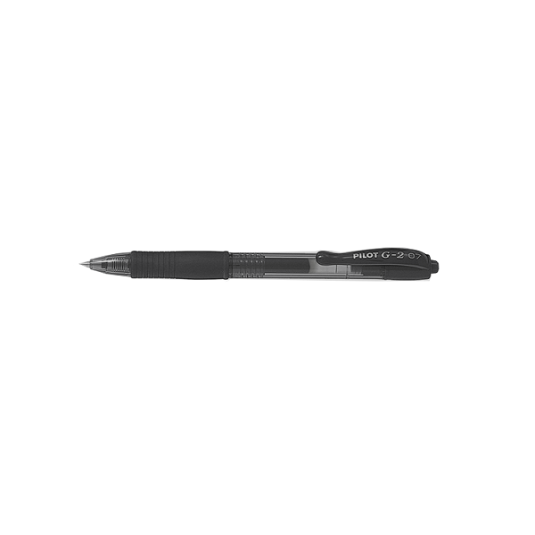 Bolígrafo gel Pilot G-2 Negro