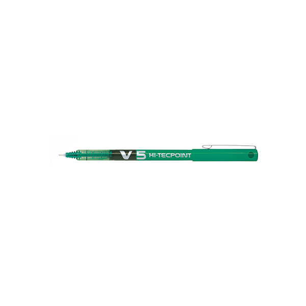 Rotulador Pilot V-5 Verde