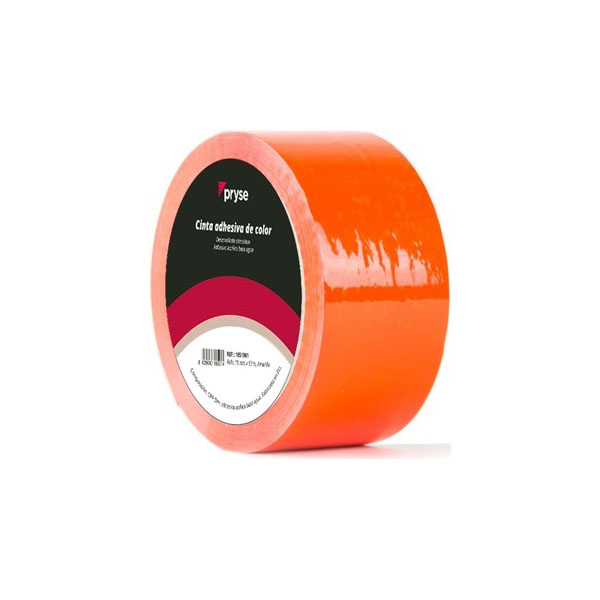 Cinta adhes. 48 mm. x 63 m. Naranja