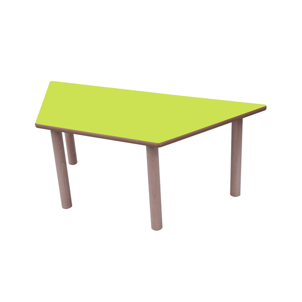 Mesa trapecio 120x60 cm T0 Verde claro