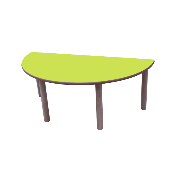 Mesa semiredonda T0 Verde