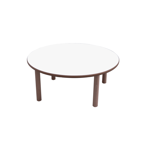 Mesa redonda Ø80 cm T0 Blanco
