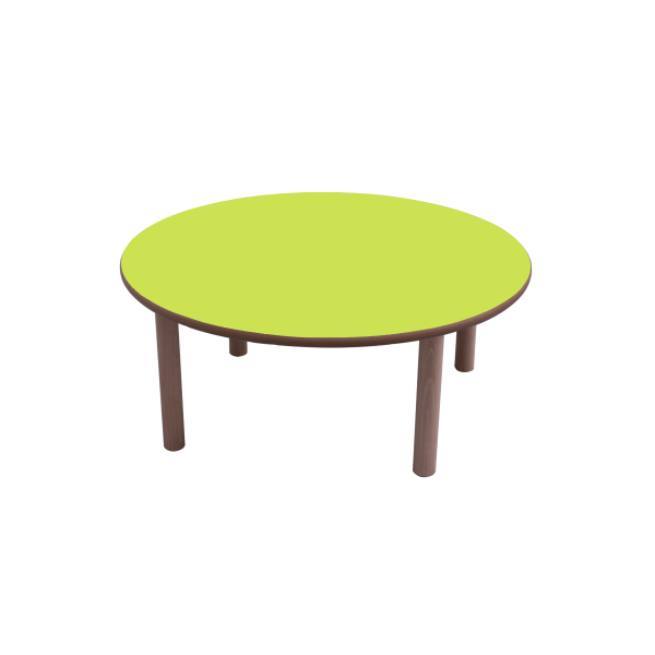 Mesa redonda Ø80 cm T0 Verde claro