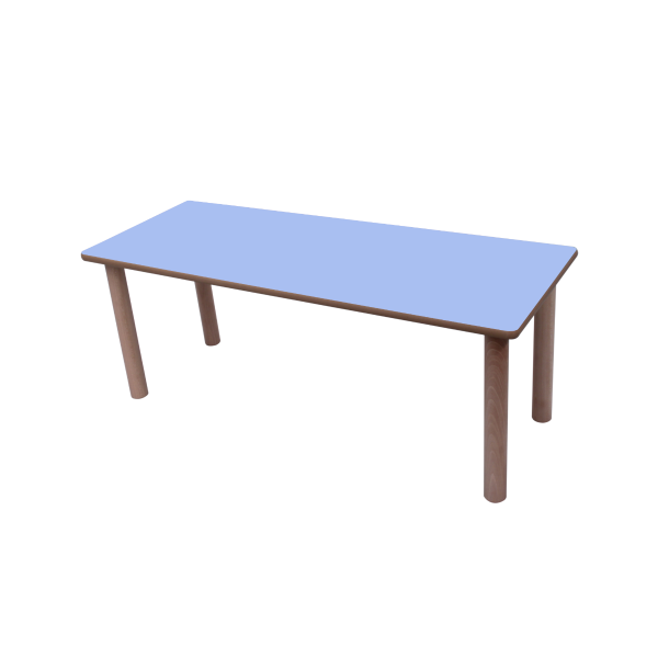 Mesa ala 120x45 cm T0 Azul