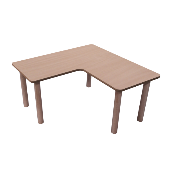 Mesa en L 90x90 cm T0 Haya