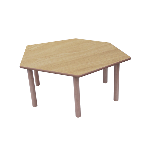 Mesa hexagonal 100x55 cm T0 Haya
