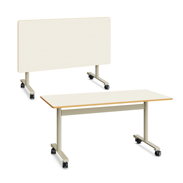 Mesa Minifloop 140x70 cm tablero Maple White T4