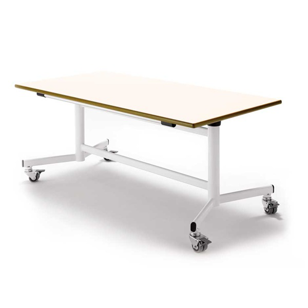 Mesa abatible 392 T2 pata Blanca encmr. Blanca