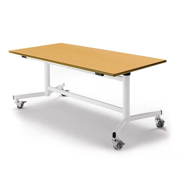 Mesa abatible 392 T2 pata Blanca encmr. Haya