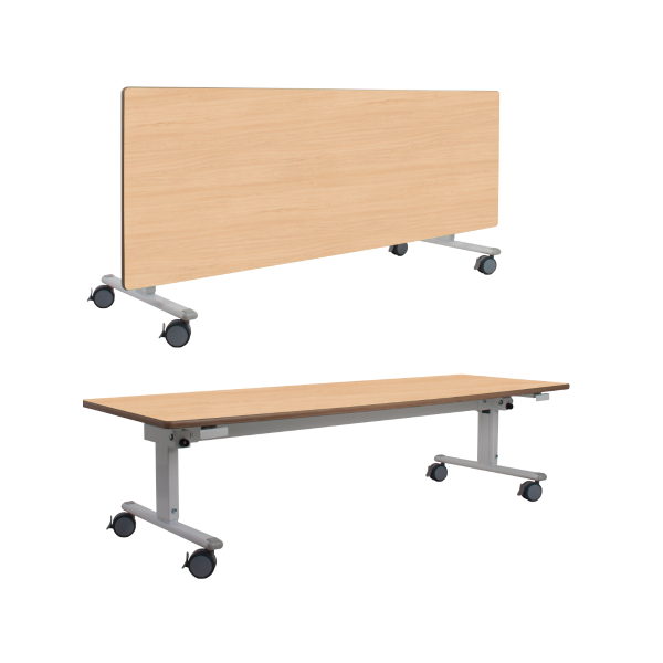 Mesa abatible regulable infant. 120x60 cm T1~T3 Haya