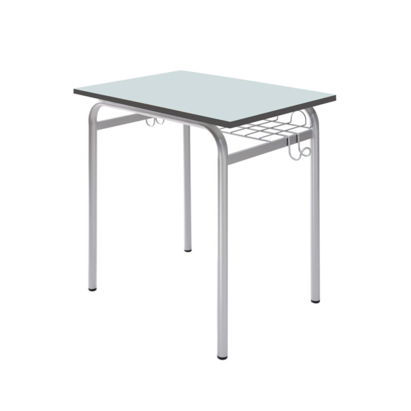 Pupitre 277 60x50 cm T4 pata Gris encmr. Blanca