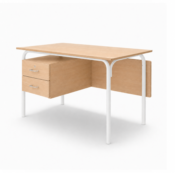 Mesa profesor 239 pata Blanca encmr. Haya