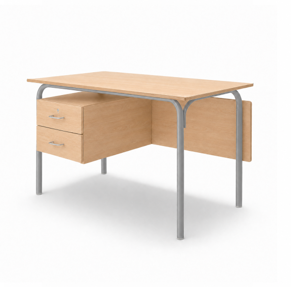 Mesa profesor 239 pata Gris encmr. Haya