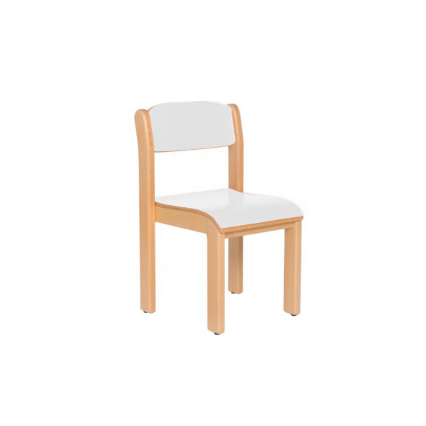 Silla madera T0 Blanca