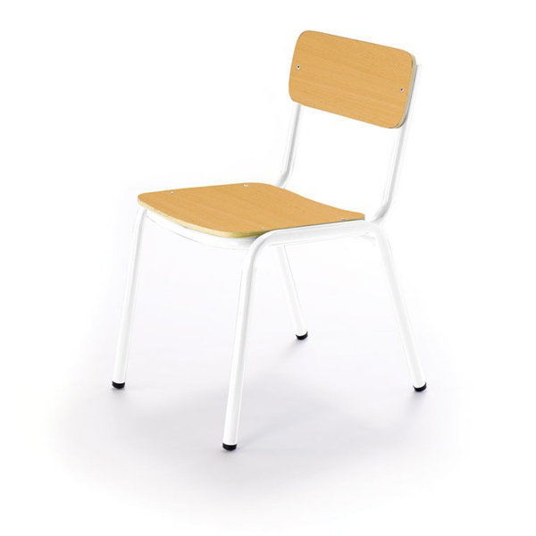 Silla infantil 210 T1 pata Blanca asiento Haya