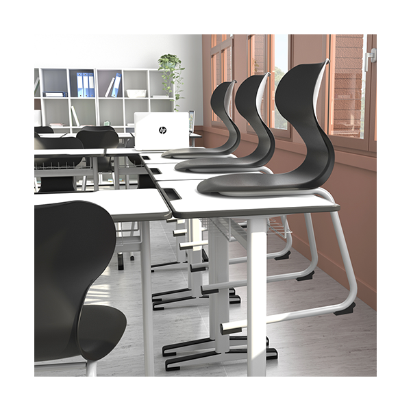 Silla Mia Cantilever T6 Negra