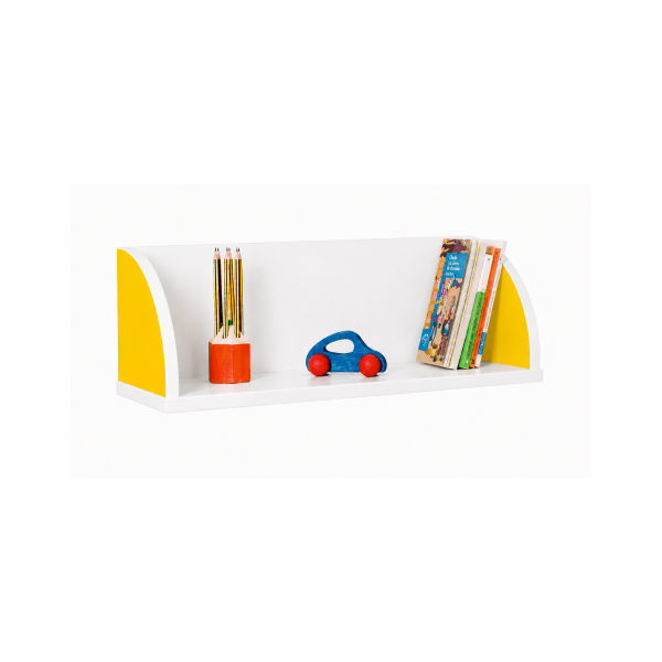 Balda laterales quesitos 61 cm Blanco Amarillo