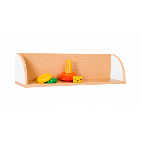 Balda laterales quesitos 80 cm Haya Blanco