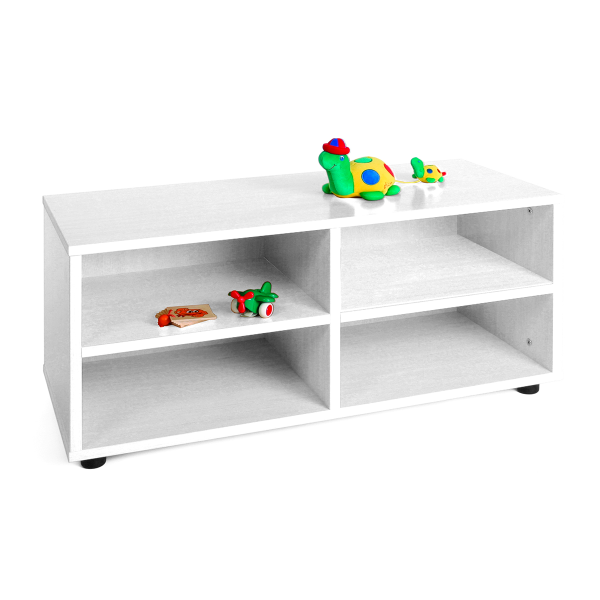 Mueble superbajo Blanco 4 casillas
