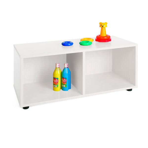 Mueble superbajo Blanco 2 casillas