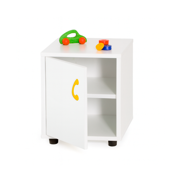 Armario superbajo 2 estant. 360 Blanco puerta Blanca
