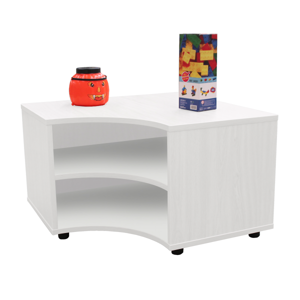 Mueble superbajo rinconero Blanco