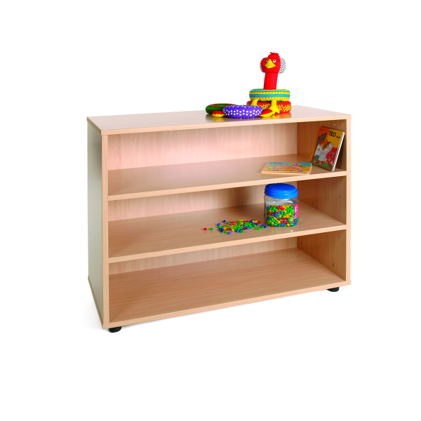 Mueble bajo 3 estantes Haya