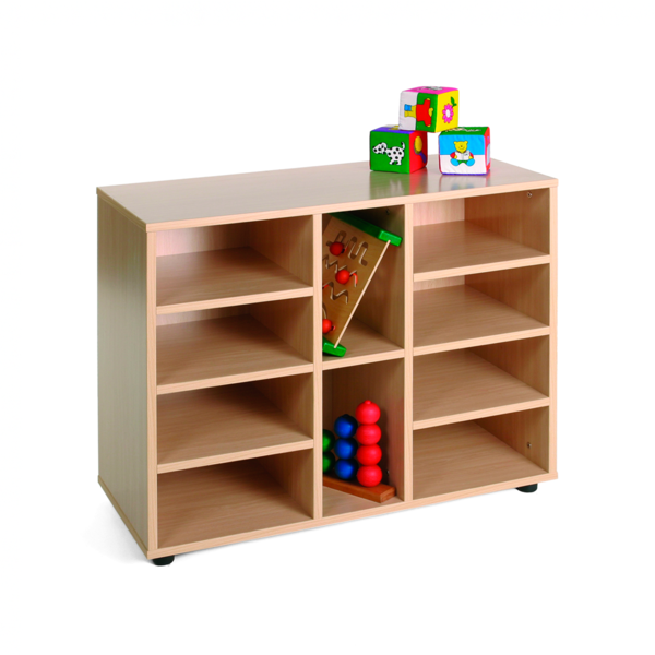 Mueble bajo 10 casillas Haya