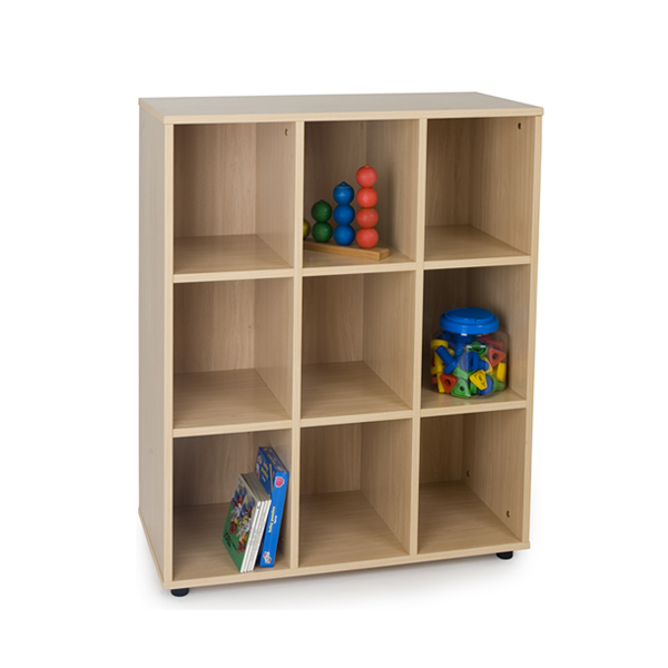 Mueble interm. con 9 casillas Haya