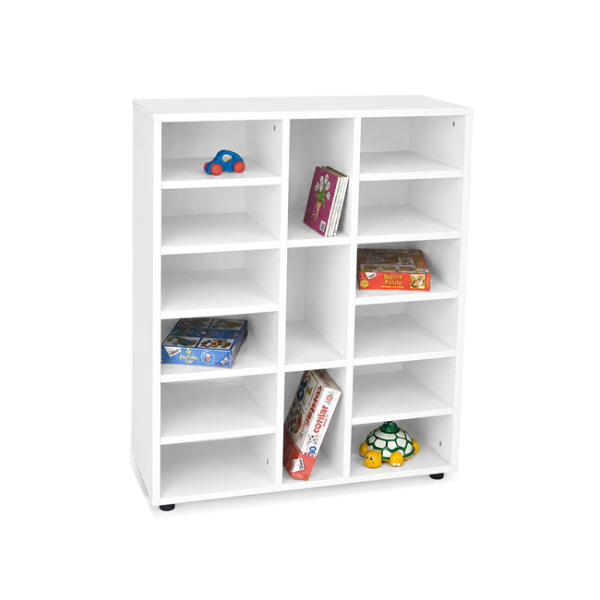 Mueble interm. con 15 casillas Blanco