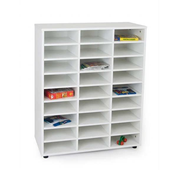 Mueble interm. con 27 casillas Blanco