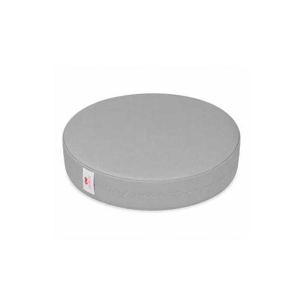 Cojín redondo Ø30x5 cm altura Gris