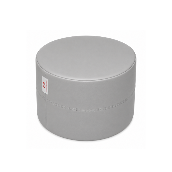 Cojín redondo Ø30x25 cm altura Gris