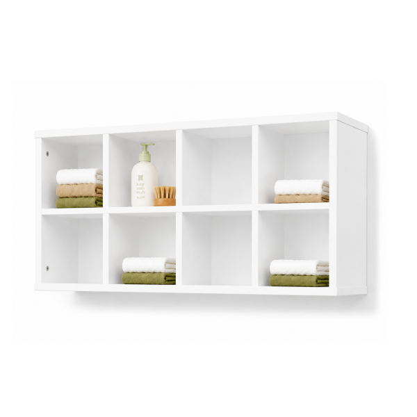 Casillero 8 casillas 100x42x28 cm Blanco