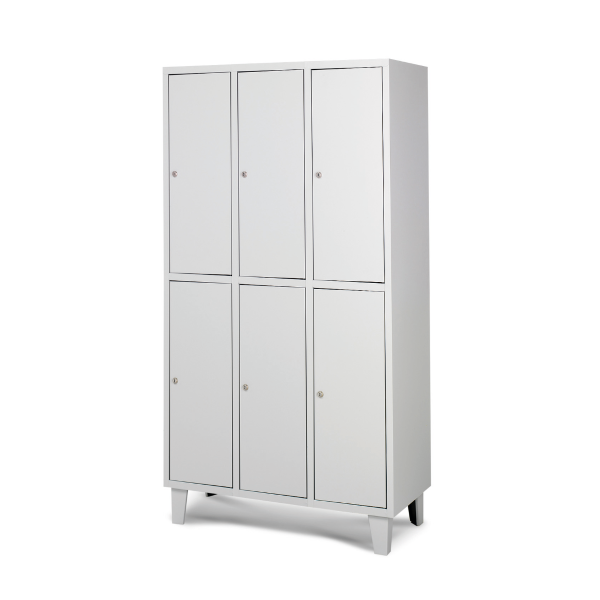 Taquilla 3 columnas 6 ptas. 30 cm 90x178x46 cm