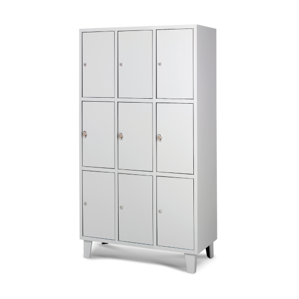 Taquilla 3 columnas 9 ptas. 30 cm 90x178x46 cm