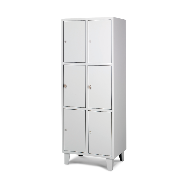 Taquilla 2 columnas 6 ptas. 40 cm 80x178x46 cm