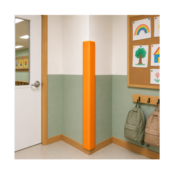 Cantonera interior autoadh. 120 cm Naranja