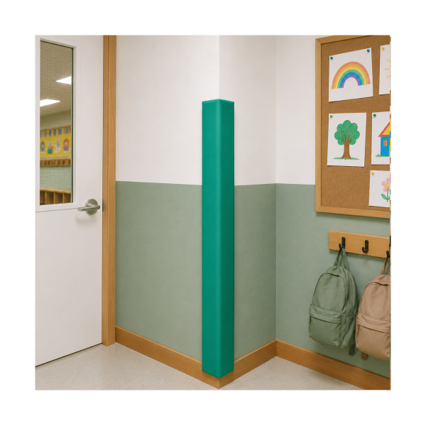 Cantonera interior autoadh. 120 cm Verde osc.